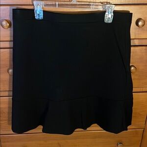 NWT Loft A-line skirt with peplum bottom. Size XLT